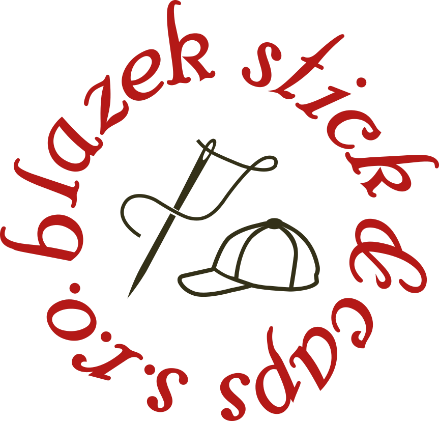 Blazek Stick & Caps logo – výroba čepic a výšivek